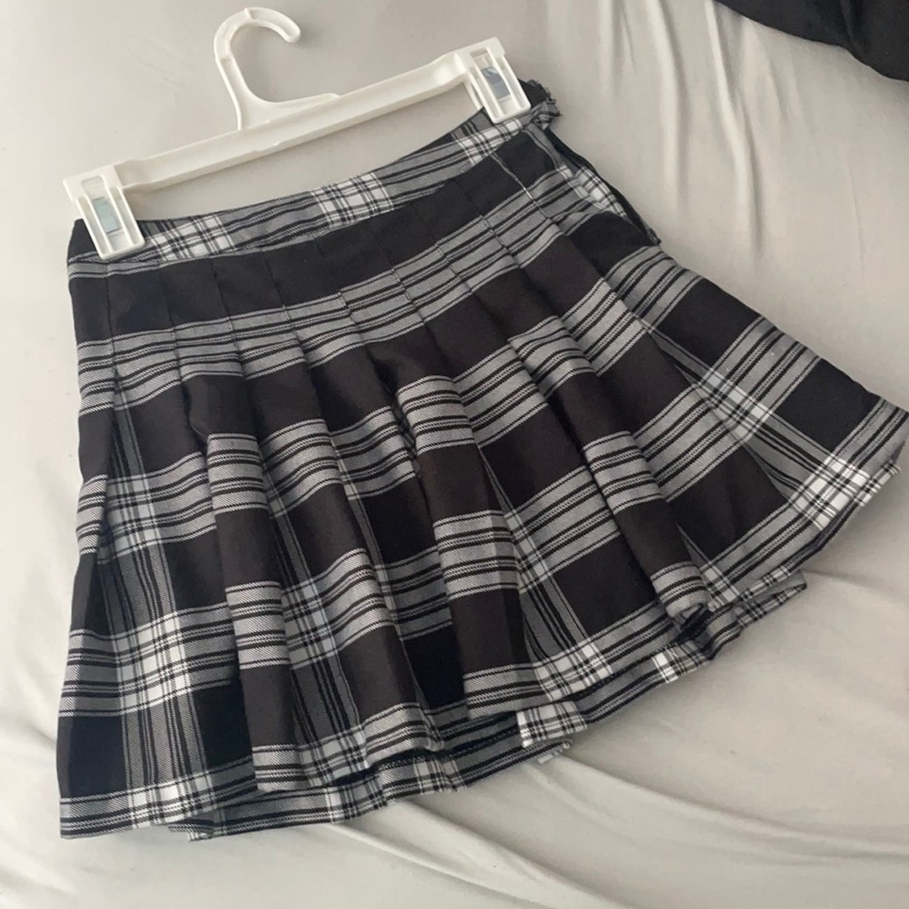 Plaid Mini Skirt